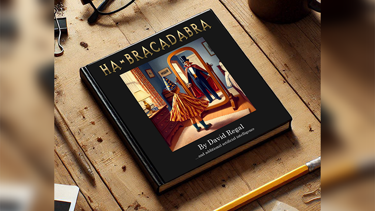 Ha-bracadabra by David Regal - a Great Coffee Table Magic Book - hardback book