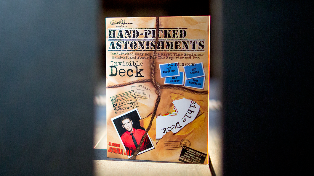 Paul Harris Presents Hand-picked Astonishments (Invisible Deck) by Paul Harris and Joshua Jay - Digital Download