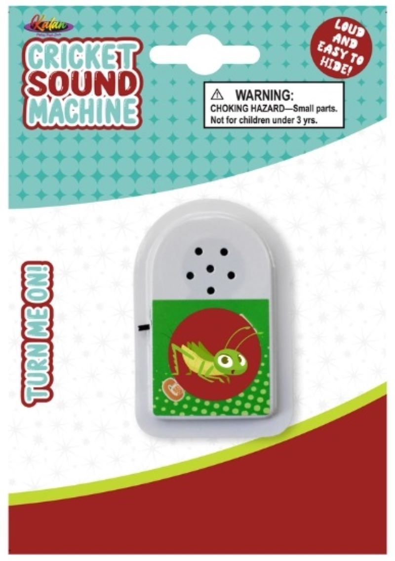 Hide A Bug Cricket Noisemaker - Jokes, Gags and Pranks - Fool Your Friends!