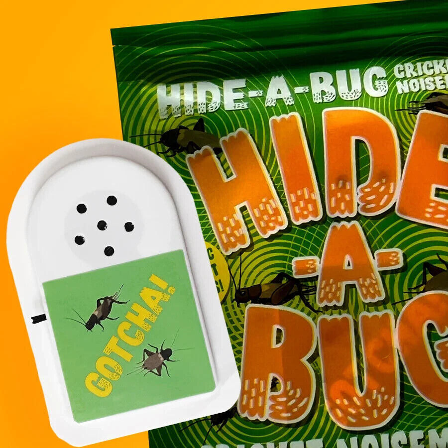 Hide A Bug Cricket Noisemaker - Jokes, Gags and Pranks - Fool Your Friends!