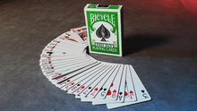 Load image into Gallery viewer, Invisible Card Deck in Bicycle with Green Backs! I- Classic Magic That's Easy to Do
