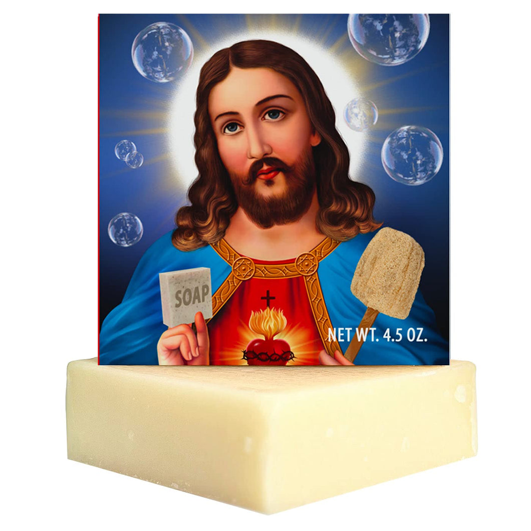 Jesus Soap - Funny Soap - Jesus Is Washing You Soap - Stocking Stuffer - Jokes, Gags, Pranks