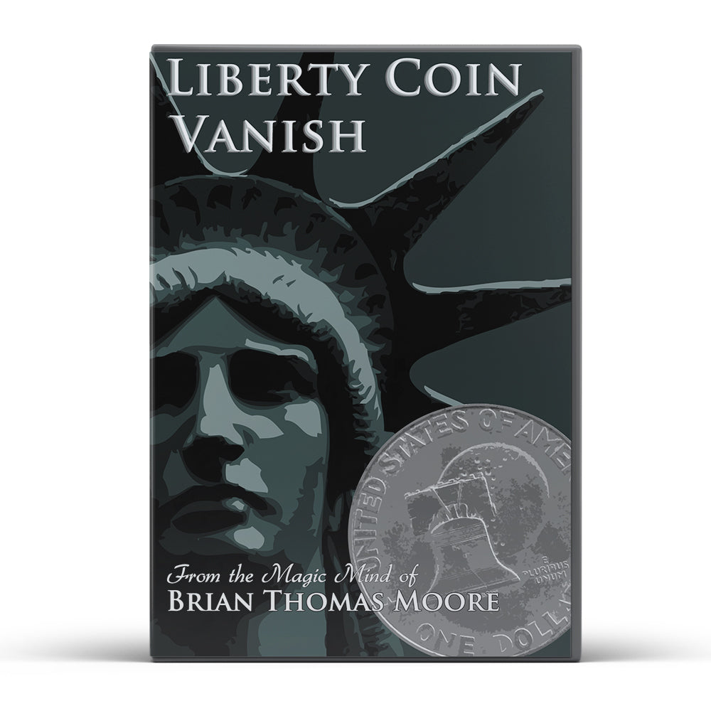 Liberty Coin Vanish - by Brian Thomas Moore - DVD