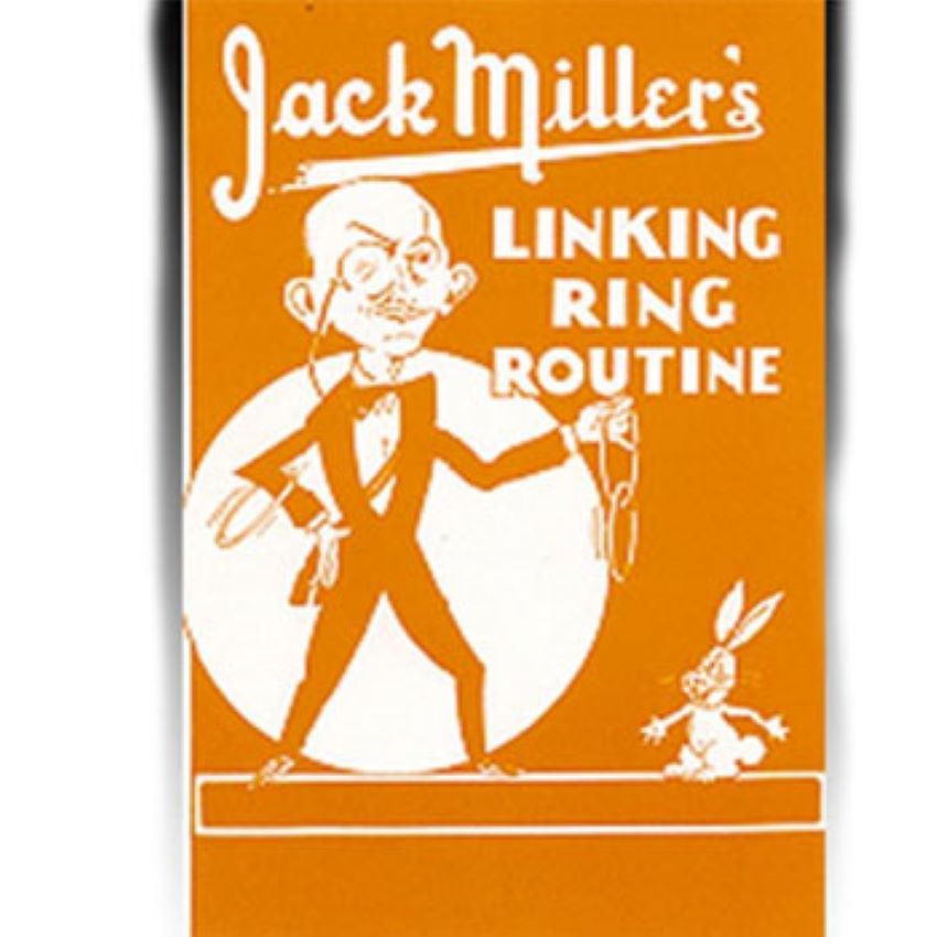 Linking Ring Routine by Jack Miller - paperback book