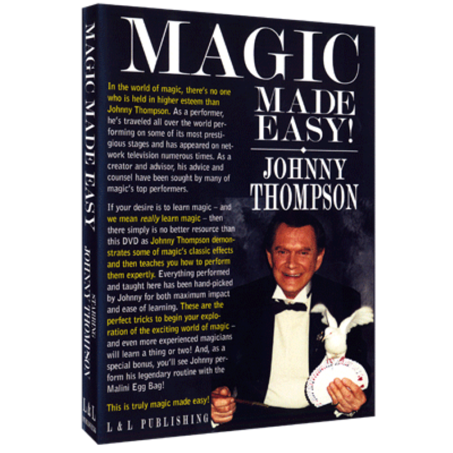 Johnny Thompson's Magic Made Easy by L&L Publishing - DVD