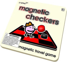 Load image into Gallery viewer, Magnetic Checkers Travel Game - Great Table or Travel Game for Hours of Fun!
