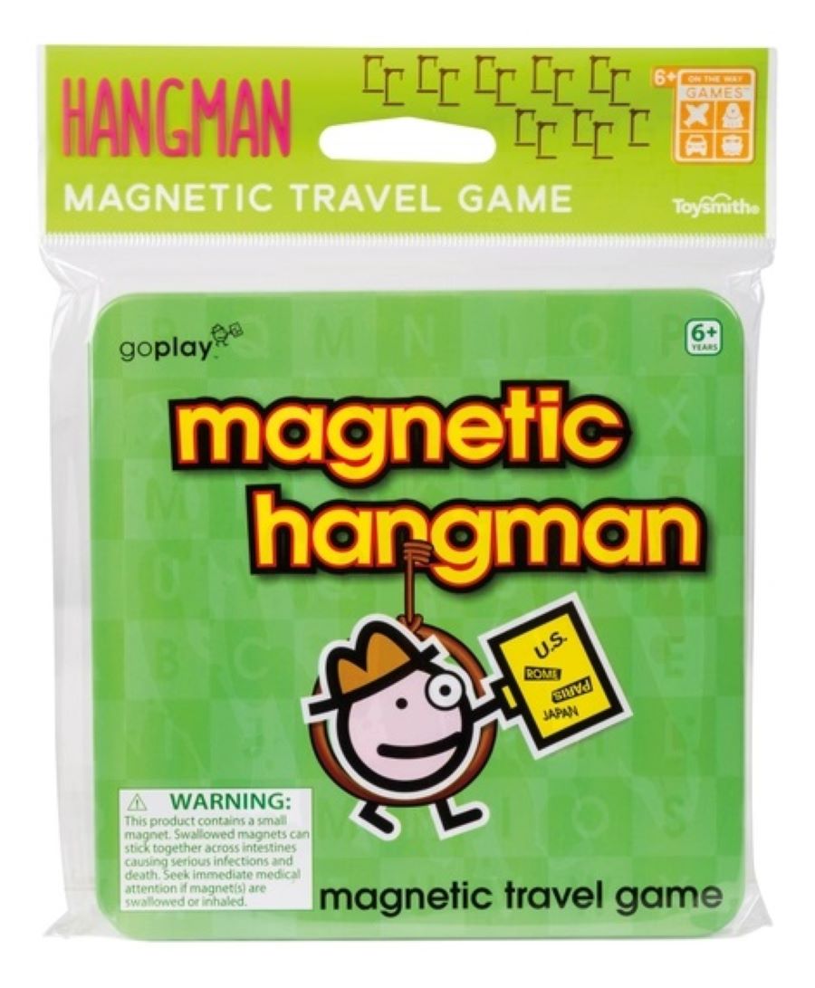Magnetic Hangman Travel Game - Great Table or Travel Game for Hours of Fun!