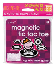 Load image into Gallery viewer, Magnetic Tic Tac Toe Travel Game - Great Table or Travel Game for Hours of Fun!
