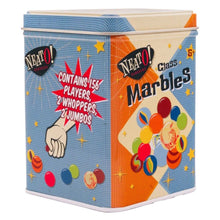 Load image into Gallery viewer, Neato! Classics 160 Marbles In A Tin Box by Toysmith - Retro Nostalgia Glass Shooter, Marble Games Are Timeless Play For Kids - Boys &amp; Girls
