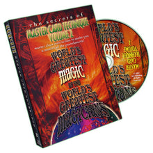 Load image into Gallery viewer, Master Card Technique Volume 2:  World&#39;s Greatest Magic by the World&#39;s Greatest Magicians - DVD
