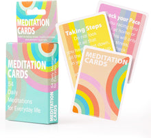 Load image into Gallery viewer, Meditation Cards - 54 Daily Meditations For Life - Start Your Day a Better Way!
