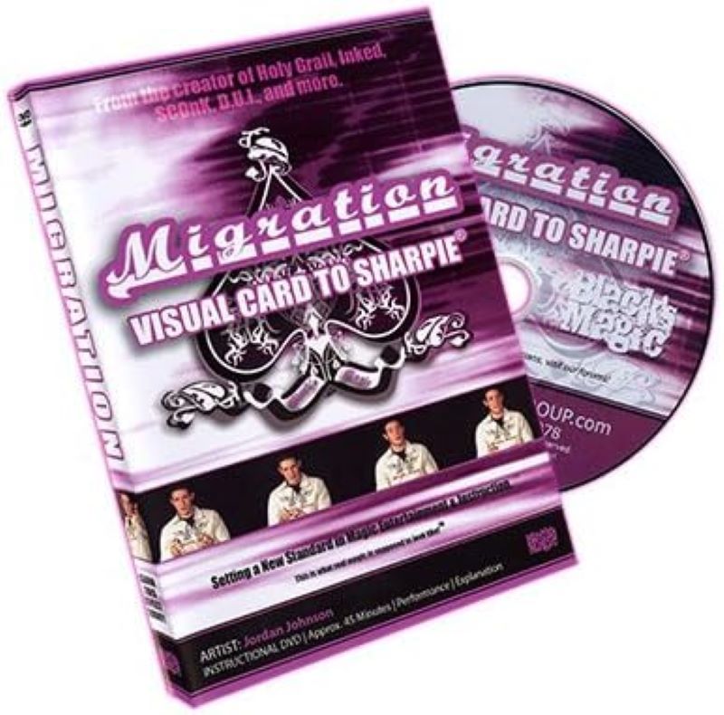 Migration - Visual Card to Sharpie - DVD