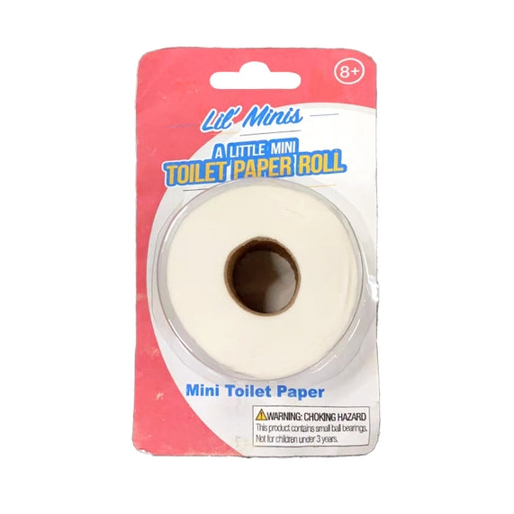 Lil' Minis Toilet Paper Roll Gag - Jokes, Gags and Pranks - Running Low On Tissue?