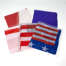 Load image into Gallery viewer, Mismade Flag - by Fun, Inc. - Red, White and Blue Silks Fuse To Eventually Become A USA Flag!
