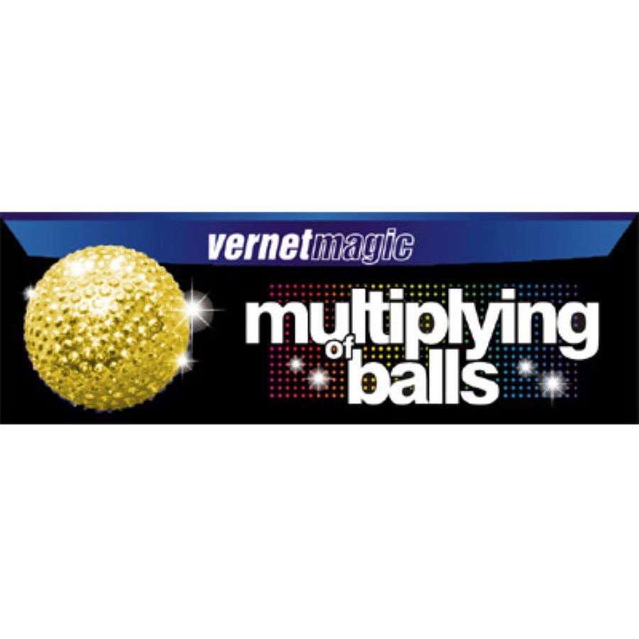 Multiplying Gold Billiard Balls - Shiny Balls Appear, Multiply and Disappear At Your Fingertips!