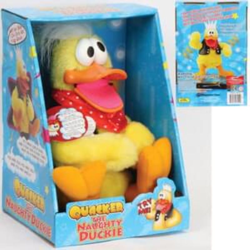 Quacker The Naughty Duckie - Duck Says Funny Adult Phrases!