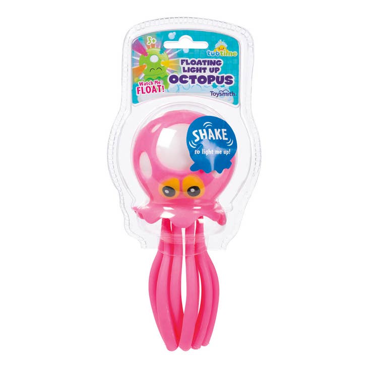 Light-Up Floating Octopus (Colors May Vary) - Great Pool or Bathtub Fun!