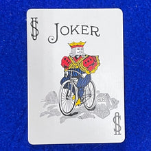 Load image into Gallery viewer, One Way Forcing Deck - Jokers Force - Bicycle Poker Size Red or Blue Playing Cards
