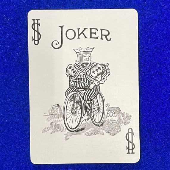 One Way Forcing Deck - Jokers Force - Bicycle Poker Size Red or Blue Playing Cards