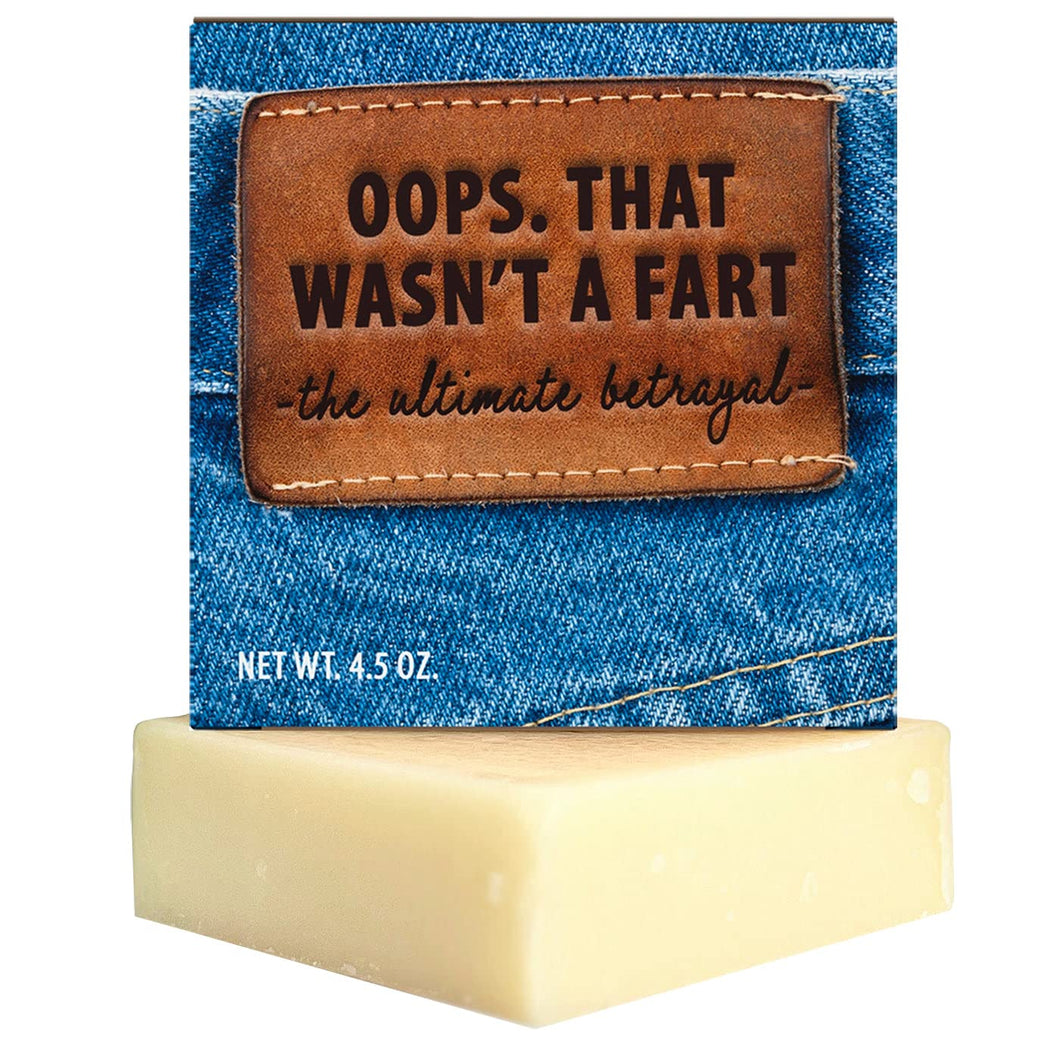 Oops, That Wasn't a Fart Soap - Funny Soap - Stocking Stuffer - Jokes, Gags, Pranks