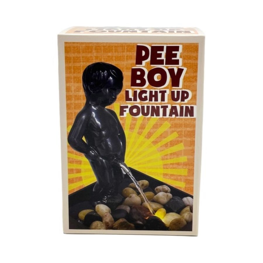 Peeing Boy Fountain -  Light Up LED Fountain is Sure to Amuse!