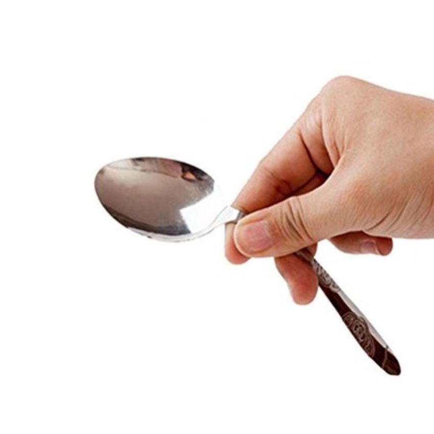 Perfect Bend Spoon - Magic Trick - Bend A Spoon Using Magic!