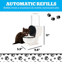 Load image into Gallery viewer, Toilet Water Dish - For Dogs, Cats and More! - The Pet Toilet Water Dish
