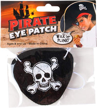 Load image into Gallery viewer, Pirate Eye Patch - Use For Cosplay, Dress-Up, Halloween, or Theater!
