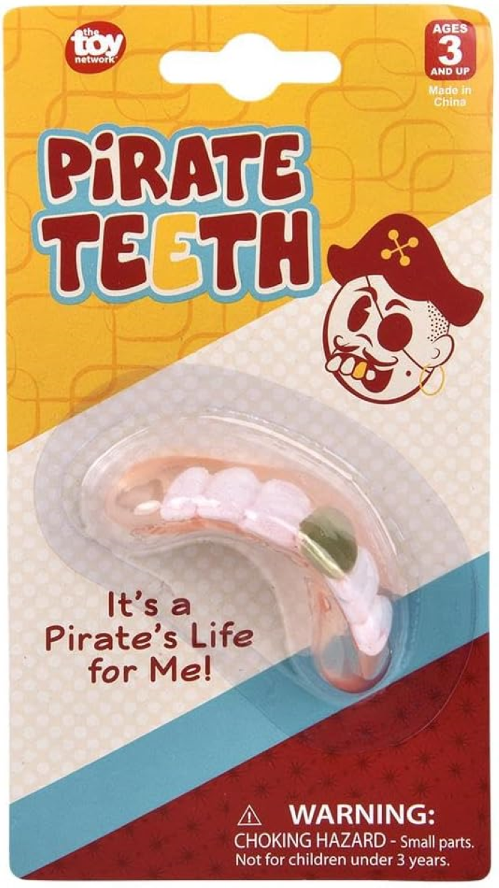 Pirate Teeth - Fake Pirate Teeth - Accessorize Your Pirate Costumes!