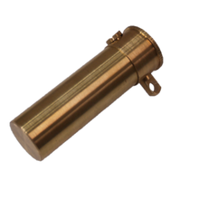 Load image into Gallery viewer, Pro Bill Tube (Brass) by Premium Magic - A Spectator's Bill Vanishes and Reappears in Tube!
