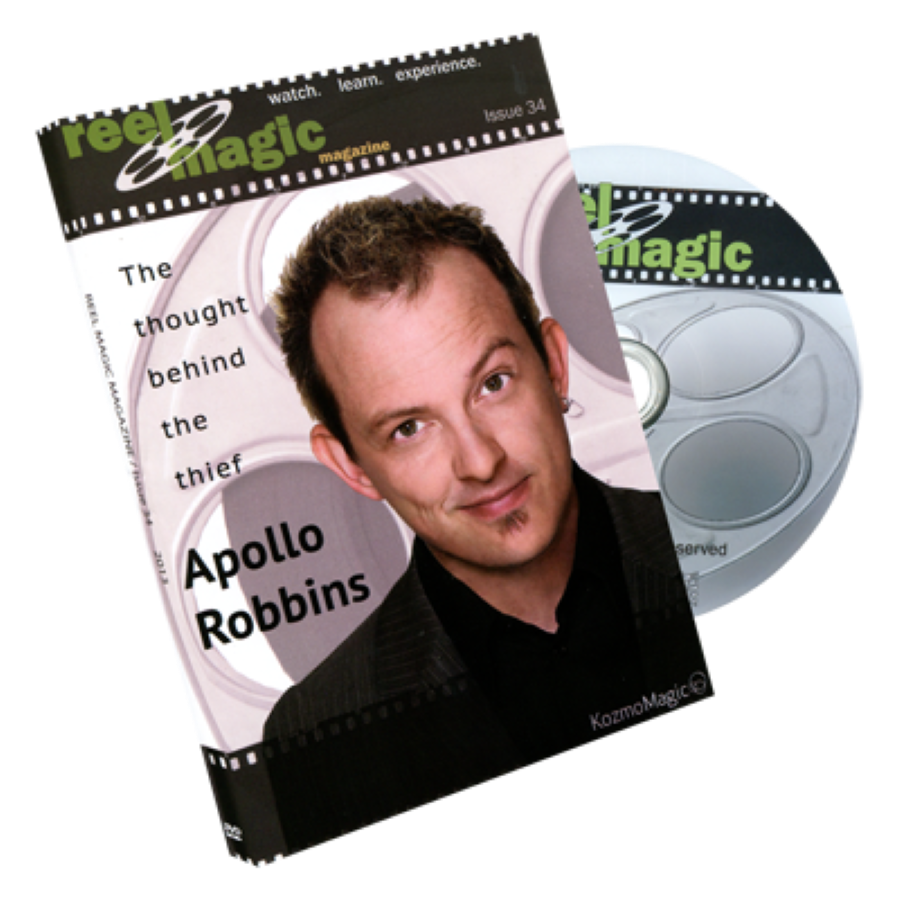 Reel Magic Episode 34 -Apollo Robbins - Magic Magazine DVD ...
