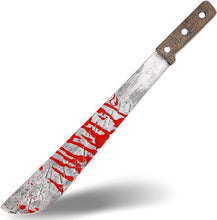 Load image into Gallery viewer, Adult Slasher Machette - 20" (1 Count) - Realistic Costume Prop - Perfect for Cosplay and Halloween Accessories
