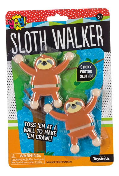 Sloth Walkers - Toss 'Em At a Wall to Make 'Em Crawl!