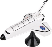 Load image into Gallery viewer, 5.5&quot; Balance Space Shuttle Toy -  Balance on Your Finger or the Stand! - Interactive Fun
