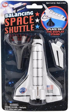 Load image into Gallery viewer, 5.5&quot; Balance Space Shuttle Toy -  Balance on Your Finger or the Stand! - Interactive Fun
