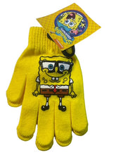 Load image into Gallery viewer, Sponge Bob Square Pants Gloves  for Children - Dress Up - Halloween - Cosplay and Normal Use
