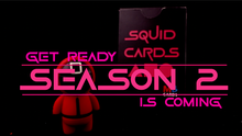 Load image into Gallery viewer, Squid Cards Season 2 by Player 456 - New Style ESP Cards!
