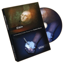 Load image into Gallery viewer, Stain-Shiv by Andrew Mayne - Disturbing Magic - No Children! - DVD
