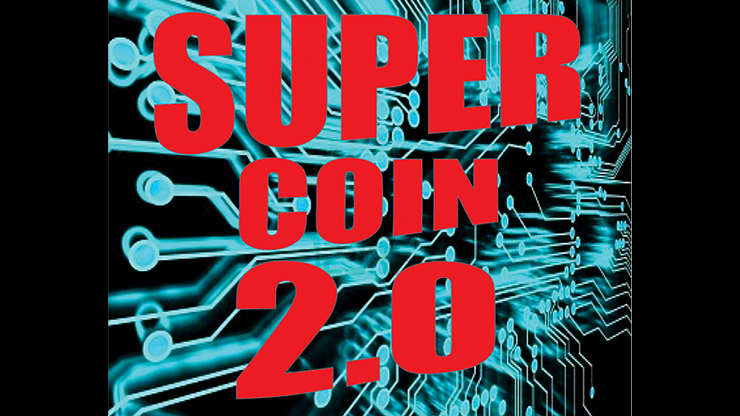 SUPER COIN 2.0 (Gimmicks and Online Instructions) by Mago Flash!