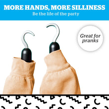 Load image into Gallery viewer, BigMouth Inc Tiny Hands Gag Gifts Baby Hands on a Stick - Fake Small Hands for Costumes and Pranks - Funny Stick Puppets - Party Assortment Set of 4
