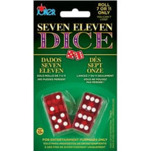 Load image into Gallery viewer, Trick Dice - Mis-Spotted Dice - Tricky Dice -- 7 or 11 Dice - Gambling Dice
