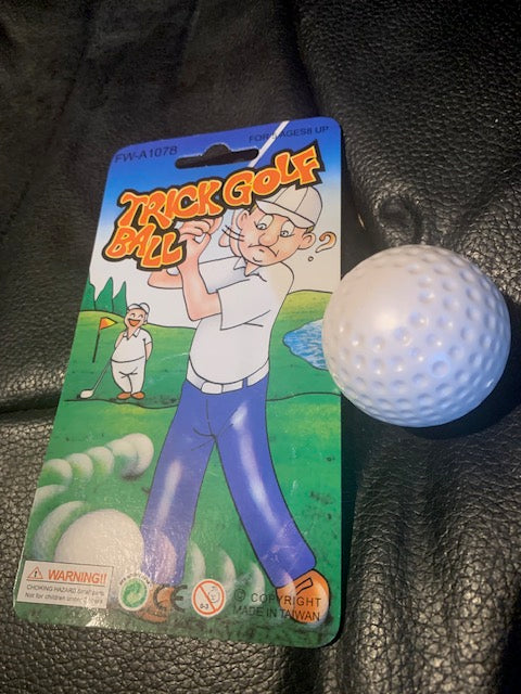 Unputtaball Trick Golf Ball - Jokes,Gags,Pranks - Golf Ball Refuses To Go Straight!