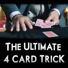 Load image into Gallery viewer, Ultimate 4 Card Trick by George Bradley - Bicycle Packet Trick and DVD Combo!
