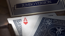 Load image into Gallery viewer, Michael Skinner's Ultimate Bicycle Jumbo 3 Card Monte (Red or Blue) by Murphy's Magic
