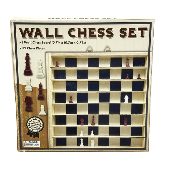 Wall Chess Set - A Great Novelty Item!