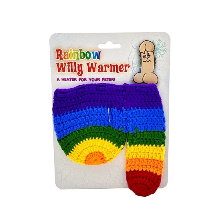 Willy Warmer Rainbow Colors - A Heater For Your Peter! - Great Gag Gift - Stocking Stuffer