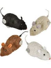 Load image into Gallery viewer, Wind Up Furry Mouse - Startle That Special Person With This Fake Mouse (Colors Vary)!
