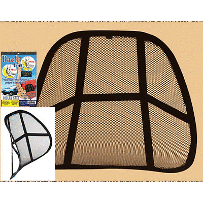 Back Support - Air Cushion Design - Help Prevent Back Strain! -  Portable gift!