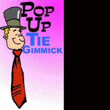 Load image into Gallery viewer, Pop Up Tie Gimmick - Your Tie Rises Whenever You Want - Hilarious and Hands Free
