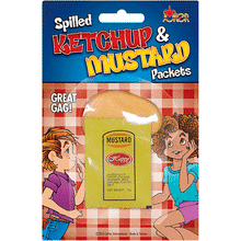 Load image into Gallery viewer, Spilled Ketchup and Mustard Packets - This Is A Great Gag! - Get The Set!
